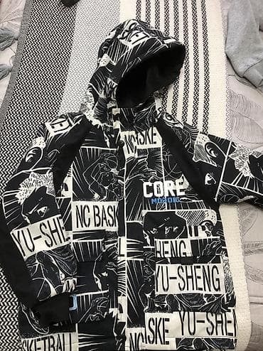 Көйнөктөр: Подростковая куртка на мальчика. 8-9 лет. Двухсторонняя — 2