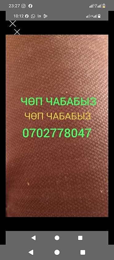 Услуги: Уборка территории, Стрижка газона — 1
