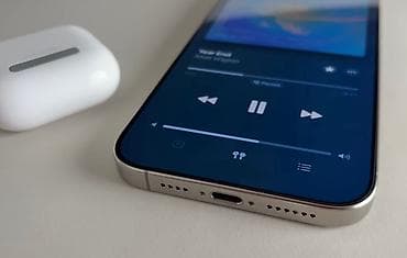 очки умные: IPhone 16 Pro Max, Б/у, 256 ГБ, Natural Titanium, Защитное стекло, Чехол, Кабель — 4