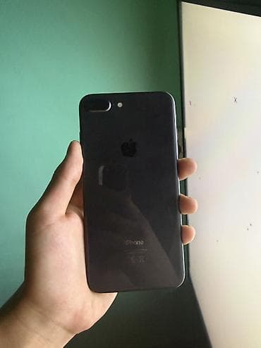 iphone 8 купить: IPhone 8 Plus, Б/у, 64 ГБ, Черный, Зарядное устройство, Чехол, 100 % — 1