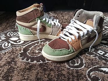 Мужские кроссовки, 37, Nike, Б/у, цвет - Коричневый — 5