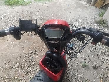 eagle eyes: Электроскутер Panda (красный) - Компактный городской электроскутер с — 5