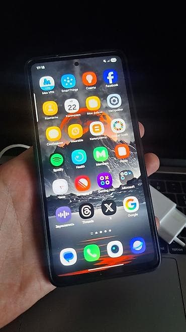 Samsung Galaxy A53 5G, Б/у, 128 ГБ, цвет - Голубой, 2 SIM