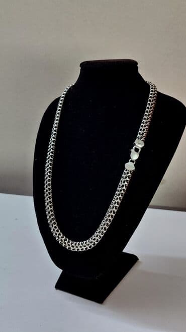 продаю золотую цепочку: Цепочка, Проба 925, Мужские, Новый — 1