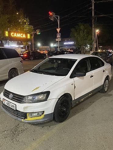 vw: Volkswagen Polo: 2018 г., 1.6 л, Автомат, Бензин, Седан — 2