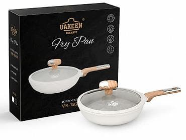 uakeen сковорода: Сковорода Uakeen VK-1823 с крышкой - Диаметр: 28 см - Объем: 2,9 л - — 1