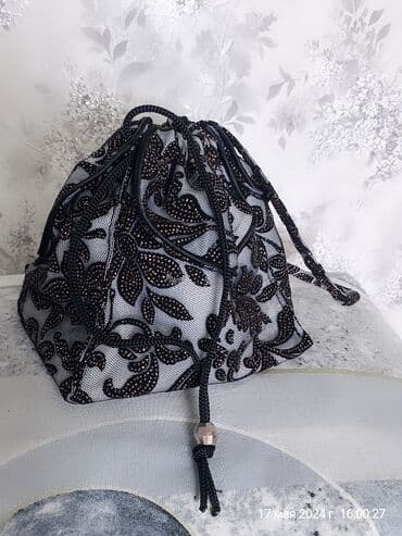 сумка ручной работы из натуральной кожи: Сумочки декоративные, ручной работы, размеры 15×15 ткань Атлас + — 6