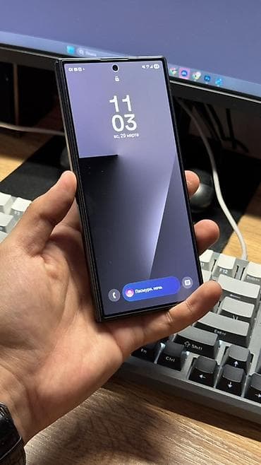 Samsung Galaxy Z Fold 7, Б/у, 256 ГБ, цвет - Черный, 1 SIM, eSIM