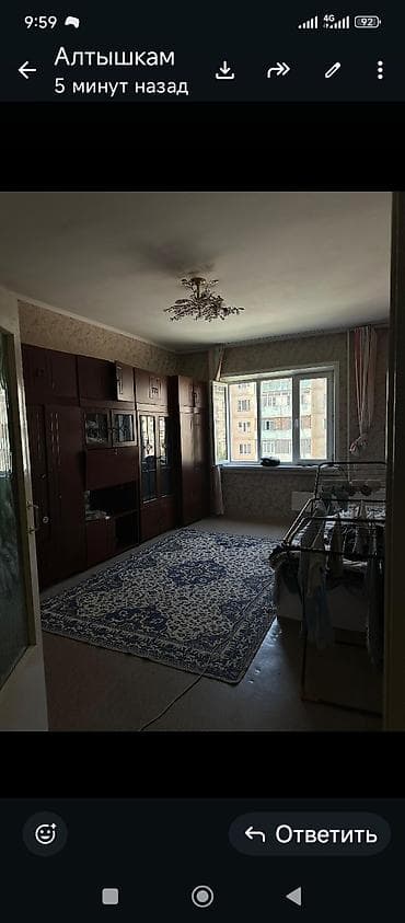джал мкр: Сдаётся 2,х,комната в квартире в среднем джале с большой застеклённой — 5