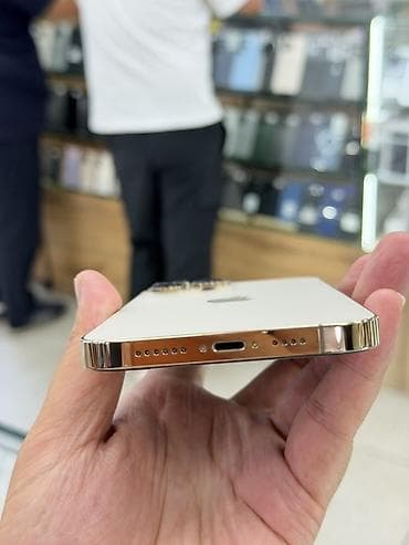 iphone 15 pro: IPhone 13 Pro Max, Б/у, 512 ГБ, Золотой, Защитное стекло, Чехол, 86 % — 8