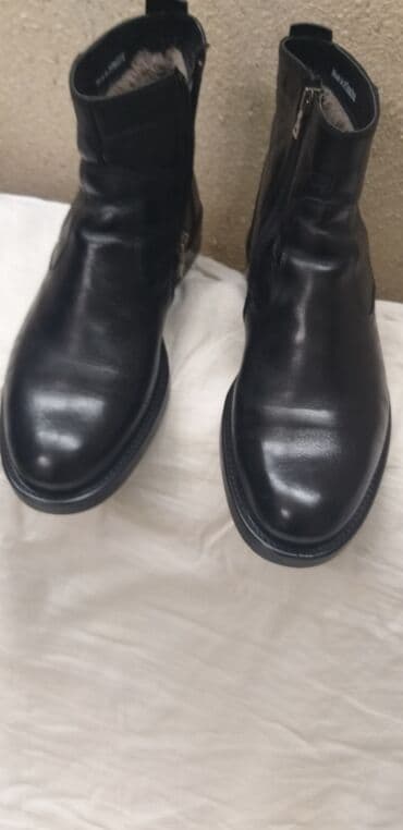 сапоги зимние женские натуральная кожа натуральный мех распродажа: Сапоги мужские зимние, б/у, состояние идеальное, одевались на выход — 2