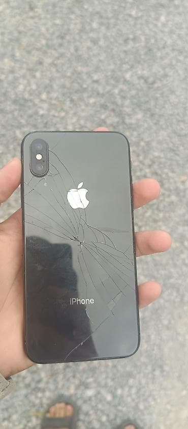 айфо 10: IPhone X, Б/у, 64 ГБ, Space Gray, Чехол, 100 % — 3