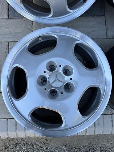 Диски: Литые Диски R 17 Mercedes-Benz, Комплект, отверстий - 5, Б/у — 6