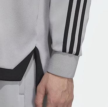 Толстовки: Мужская толстовка, L, Adidas, Новый, цвет - Серый, Платная доставка, Самовывоз — 4