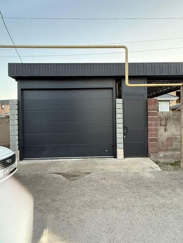 ворота с пультом: – Жогору көтөрүлөт — орун үнөмдөлөт – Кооз жана бекем көрүнүш — — 23