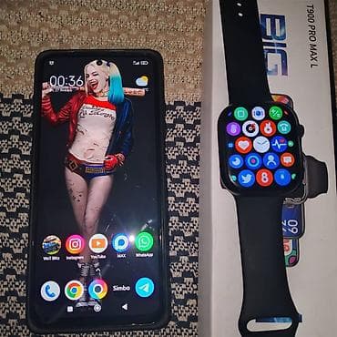 apple watch 9 серия: Poco M5s, Б/у, 256 ГБ, цвет - Черный, 2 SIM — 8