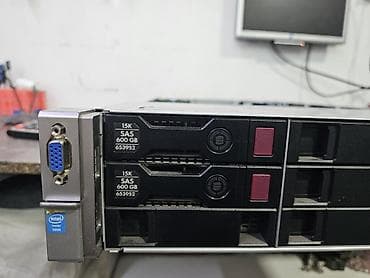 серверы 5: Сервер. Можель: ProLiant DL380p Gen8. Процессор - INTEL XEON E5 - 2630 — 10