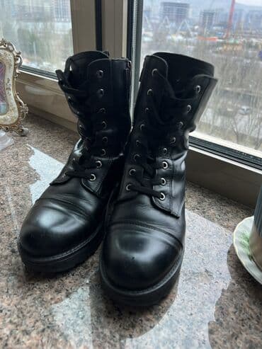 женские зимние сапоги из натуральной кожи и меха: Сапожки кожаные, Турция, Полу ортопедические размер 37 ( подойдут — 3