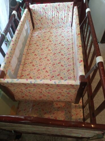 купить детскую кровать бу: Манеж сатылат Продается детская кроватка — 4