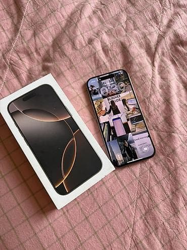 iphone 15 pro 1tb: IPhone 16 Pro, Б/у, 256 ГБ, Desert Titanium, Защитное стекло, Чехол, Коробка, 89 % — 2