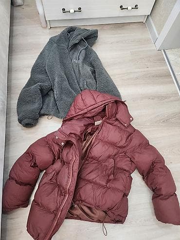 acne studio: Пуховик, Короткая модель, С капюшоном — 1