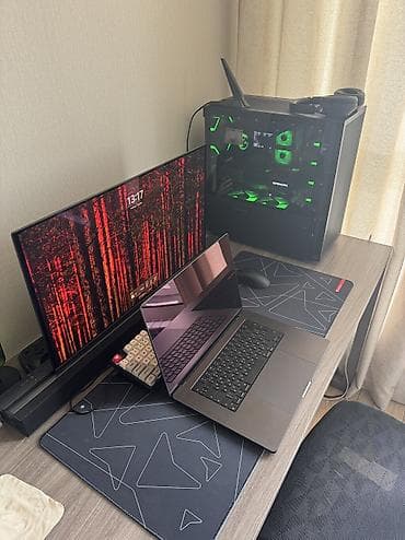 Настольные ПК и комплектующие: Компьютер, ядер - 16, ОЗУ 64 ГБ, Игровой, Intel Core i7, NVIDIA GeForce RTX 3080, NVMe — 2
