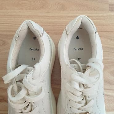 кроссовки: Кроссовки, 37, Bershka, Б/у, цвет - Белый — 3