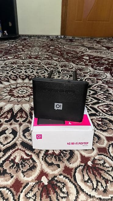 4G Wi‑Fi роутер O! CPE Cat.6 Адрес: Восток 5📍 Я купил за 3990 сом в