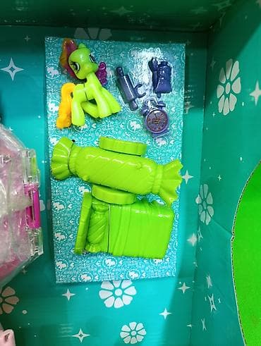 Литтл Пони домик с куклами игрушка🏡 Комплектация товара: домик, 2 — 4
