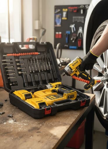 набор электромонтажника: Гайковерт Многофункциональный набор инструментов DeWalt, включающий — 1