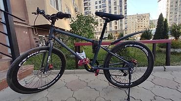 Горный велосипед 26" - Рама: стальная, размер ориентировочно M, цвет