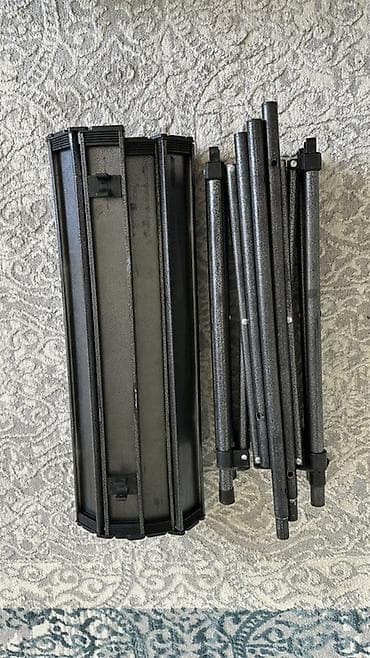 складной стол и стулья: Складной кемпинговый комплект для отдыха на природе: стол + 4 кресла — 6