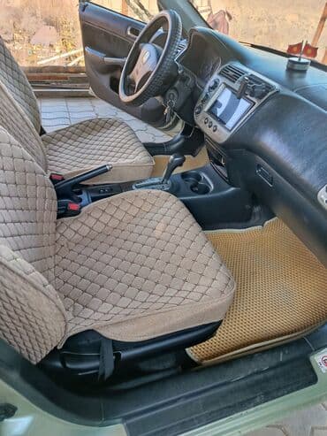 бу авто в кредит без первоначального взноса рядом просп. жибек жолу, бишкек: Honda Civic: 2004 г., 1.7 л, Автомат, Бензиновая, Седан — 10