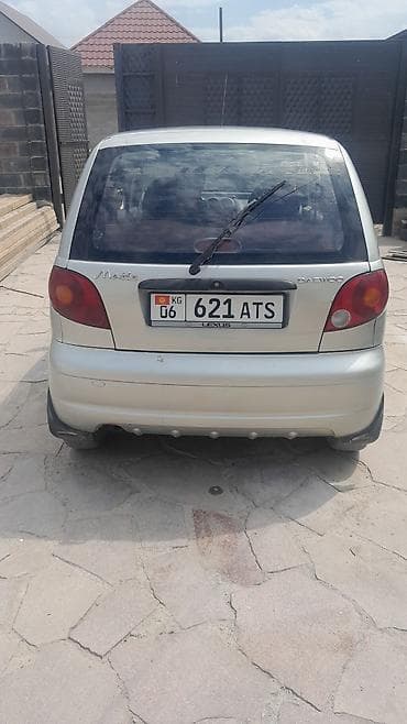 электр авто: Daewoo Matiz: 2008 г., 0.8 л, Кол менен иштөөчү, Бензин, Хетчбек — 2