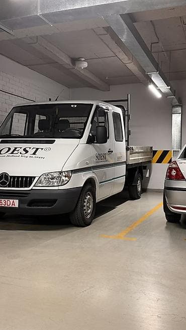 спринтер бортовй: Легкий грузовик, Mercedes-Benz, Дубль, 1,5 т, Б/у — 7