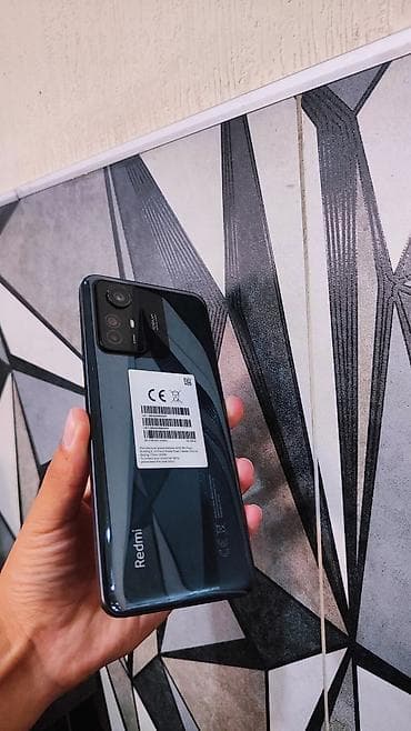 Redmi, Redmi Note 12S, Б/у, 256 ГБ, цвет - Черный, 1 SIM, 2 SIM