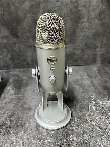 мониторы студийные: Blue Yeti — USB‑микрофон для профессиональной записи - Подключение — 6