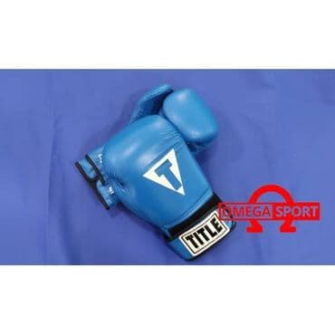 cs go: Характеристики: Марка: TITLE Материал: Кожа Вес: 12 oz Цвет: синий — 1