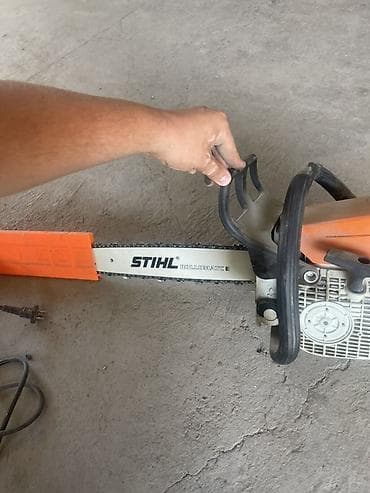 гидра молот: Бензопила Stihl с шиной Rollomatic E - Марка/серия: Stihl, шина — 2