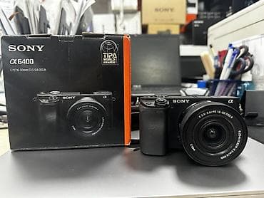 ps3 eye: Б/У в идеальном состоянии фотоаппарат Sony Alpha a6400 с объективом E — 1