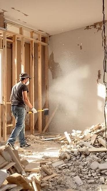 full construction: Демонтаж и вывоз строительного мусора Профессиональный демонтаж в — 1