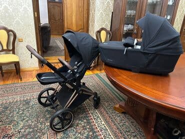 cybex pallas 2 fix: Коляска, цвет - Черный, Новый — 6