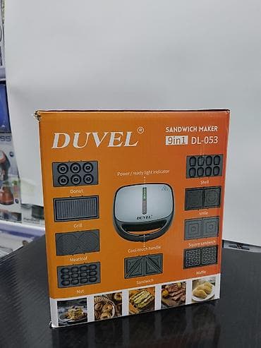 печь для сэндвичей: Сэндвич-мейкер DUVEL DL-053 9-в-1 Многофункциональный прибор для — 2