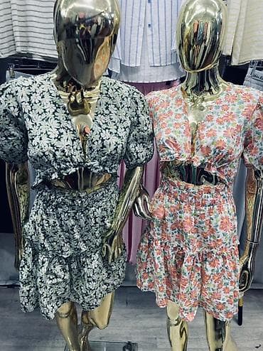 юбка летняя: Костюм с юбкой, Мини, Топ, Все размеры — 1