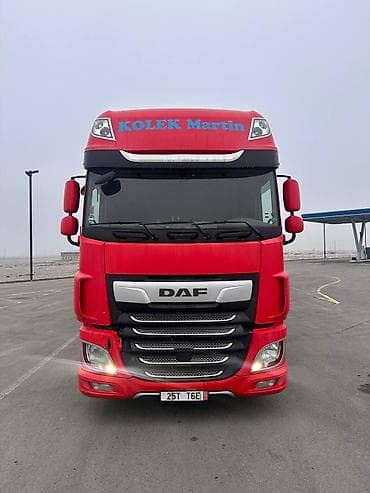 Тягач, DAF, 2019 г., Тентованный