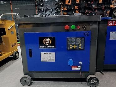работы по металлу: Электромеханический станок для гибки арматуры BEST POWER (сертификация — 1