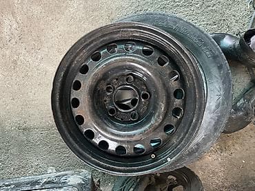 Железные Диски R 14 Mercedes-Benz, 1 шт, отверстий - 5, Б/у — 1