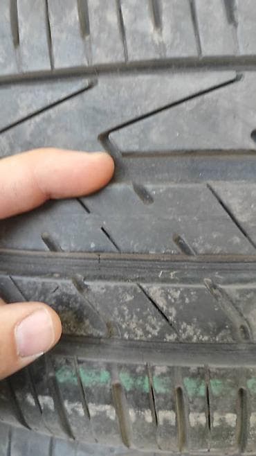 man 19 5: Шины 235 / 50 / R 19, Лето, Б/у, Комплект, Легковые, Hankook — 2