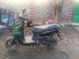 электро мотороллер с кузовом бишкек: Tank, 150 куб. см, Бензин, Б/у — 3