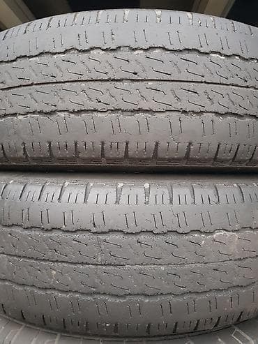 Шины и диски: Шины 205 / 75 / R 16, Лето, Б/у, Легкий коммерческий транспорт (C/LT), Bridgestone — 1